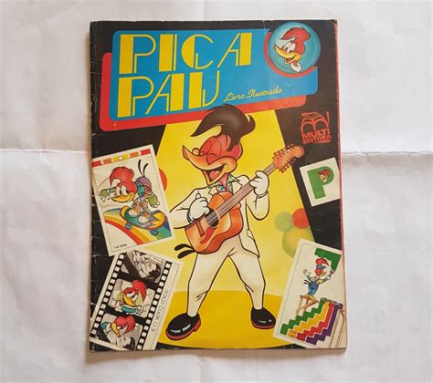 Álbum Pica Pau 1989 Incompleto C40 Figurinhas Coladas Mercado Livre