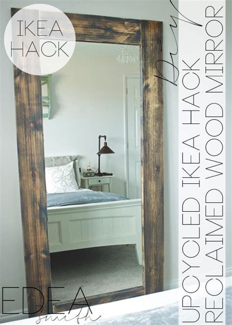 Diy Upcycled Ikea Hack Mirror Frame With Plans Edea Smith