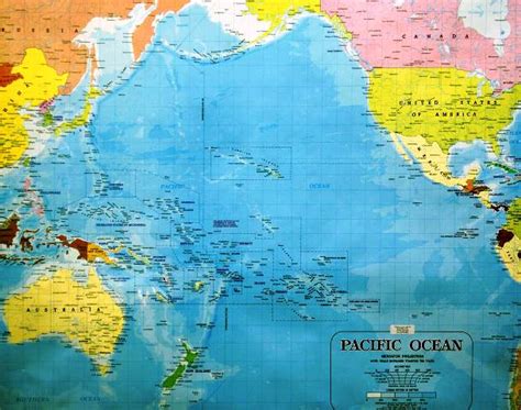 Océano Pacífico Ubicación Características Mapas Imágenes