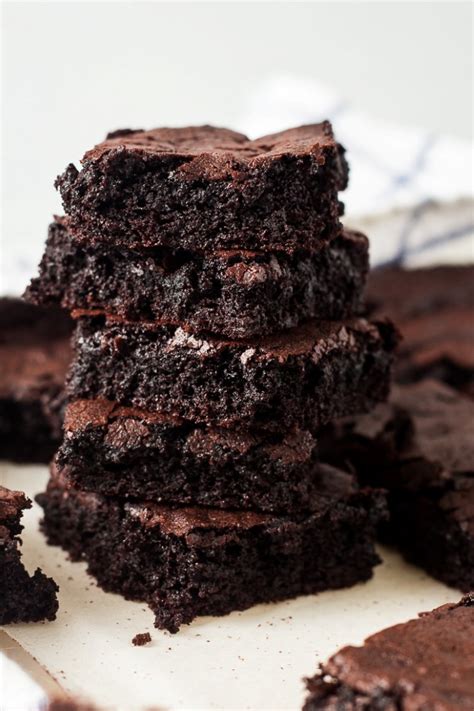 Whisk flour, cocoa powder, sugar, baking soda, baking powder and salt in a large bowl; How to Make Brownies with Cocoa Powder - Chocolate With Grace