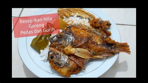 Awalnya selalu ada ragu ketika ingin mengolah resep ikan nila. Masak ikan nila goreng pedas | resep ikan nila goreng ...