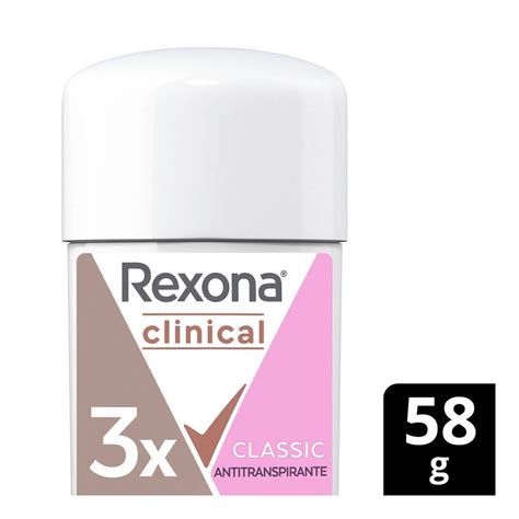 Antitranspirante Rexona Clinical Classic En Crema Para Mujer 58 G Walmart