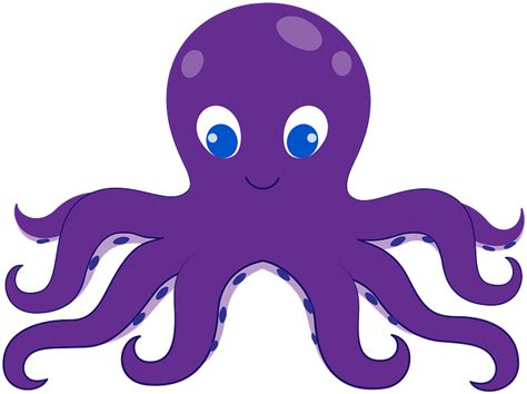 Octopus Cartoon Octopus Cartoon Transparent Background Png Clipart