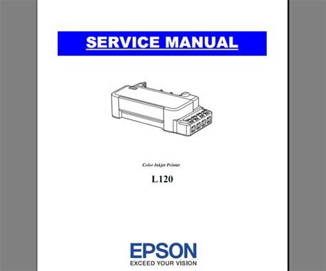 Epson L120 Printers Service Manual Service Manuals Download Service