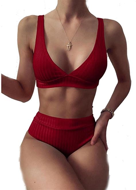 TCNXNPY Sexy Bikinis Badebekleidung Mit Hoher Taille 2021 Sommer Neue