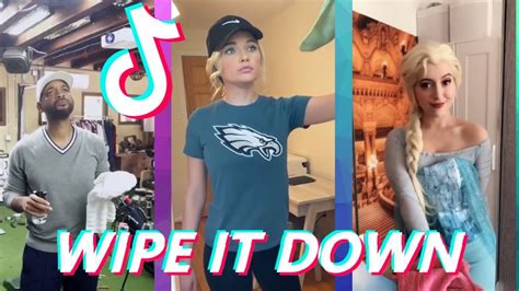 Wipe It Down Challenge Tiktok Compilation Tiktok Mirror Challenge