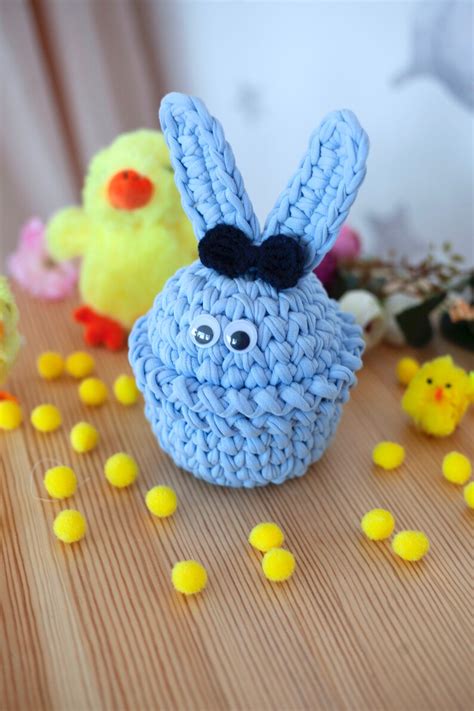 Small Crochet Easter Bunny Pattern Pdf Mini Easter Crochet Etsy