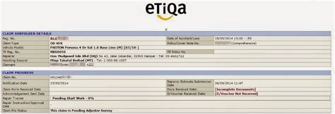 Surat itu harus memperinci fakta kemalangan dan kecederaan anda dan memasukkan. Blog Anamizu™: Sharing Info : Proses Claim Insurans Kereta