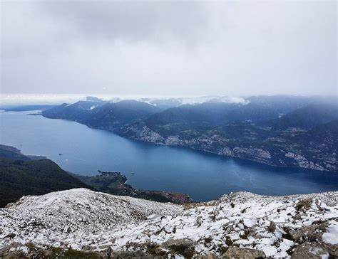 Climbed Monte Baldo In Italy To Get This Amazing View Over Lake Garda