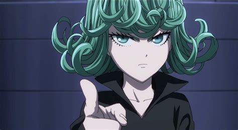 best of the green hair female characters tatsumaki from one punch man anime amino