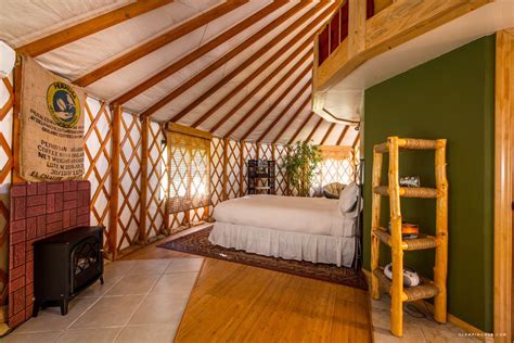Guests Who Glamp At This Deluxe Yurt In Northern California Have All