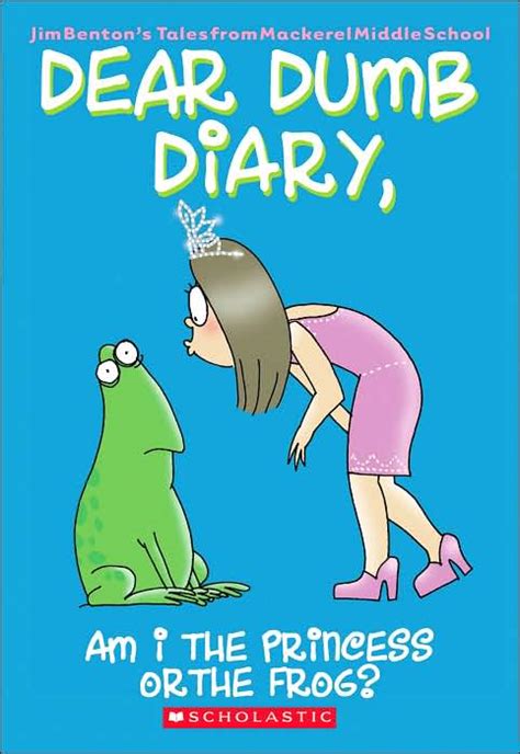 Eab Library Book Club Dear Dumb Diary Am I The Princess Or The Frog