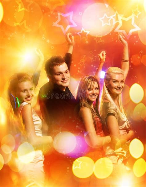 People Dancing In The Night Club Stock Image Image Of Club Dance