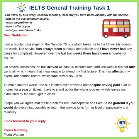 How To Write An Informal Letter For General Training Ielts Ielts