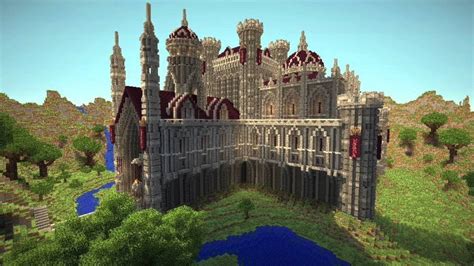 The Best Minecraft Castle Ever Built In 177 Youtube