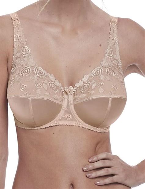 Fantasie Belle Underwired Full Cup Bra FL Natural Beige Uplifted Lingerie