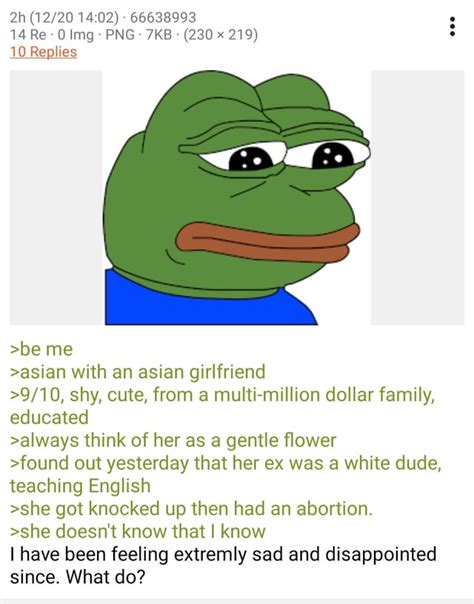 Anon Finds Something Out About His Girlfriend Greentext