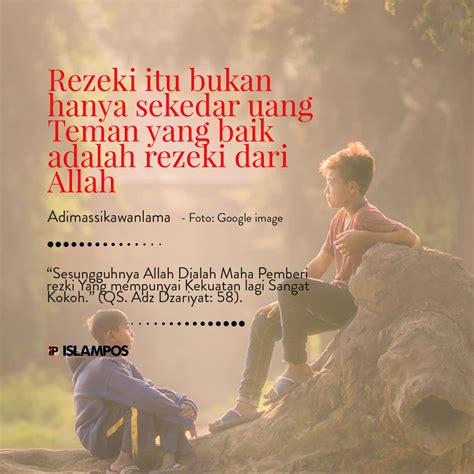 Without the ups and downs, life just wouldn't be the same. Rezeki Itu Bukan Hanya Sekedar Uang | Kutipan ...