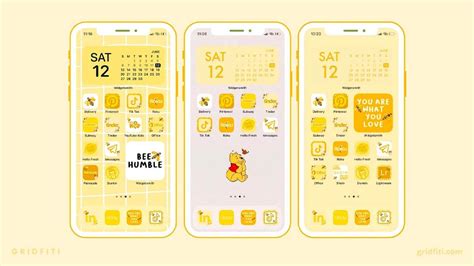 17 Yellow App Icon Packs For Ios 17 Iphone And Ipad Gridfiti