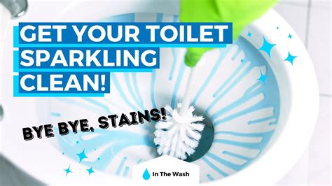 how to get a sparkling clean toilet natural cleaning solutions youtube