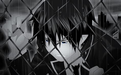 Heartbroken Anime Guy Dark Rain Sad Anime Hd Wallpaper Pxfuel