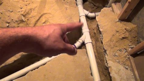 If your plumber is using the pex water supply. Basement Bathroom Rough In Plumbing Tour - YouTube