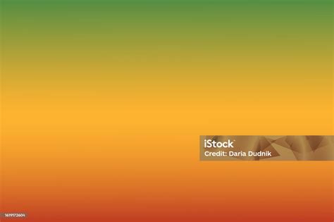 Gradient Background With National African Colors Stock Illustration