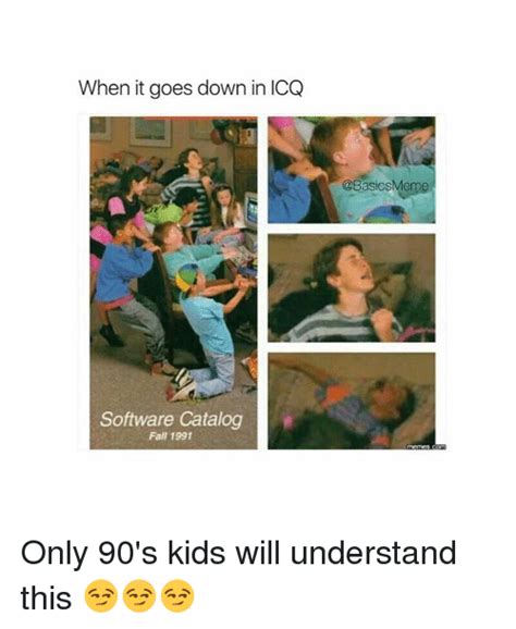 When It Goes Down In Icq Software Catalog Fall 1991 Mem Only 90s Kids
