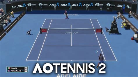 AO Tennis 2 Jannik Sinner Vs Thanasi Kokkinakis Adelaide