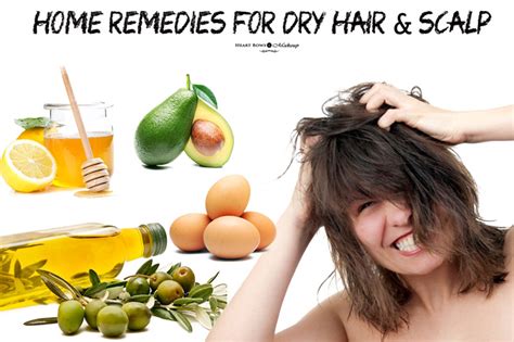 Home Remedies For Dry Hair And Scalp Natural Effective And Easy Tips Heart Bows And Makeup