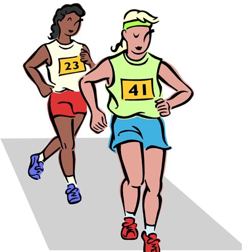 running race clipart free download on clipartmag