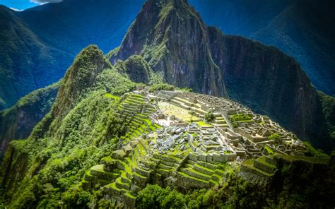 Machu Pichu Peru Landscape Mountain Nature Wallpaper Nature And