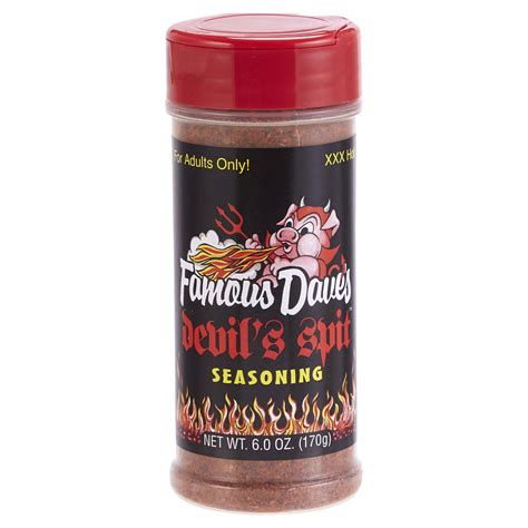 Famous Daves Devils Spit Seasoning 6 Oz Herbs And Spices Meijer