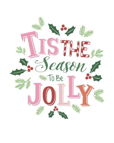 Tis The Season To Be Jolly Tis The Season Seasons Whimsical Art