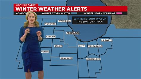 Chicago Weather Alert Winter Storm Ahead Of Christmas Youtube