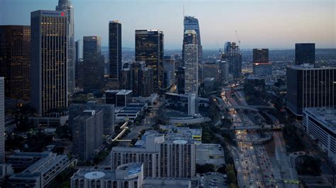 4k Aerial View Of Los Angeles Live Wallpaper Youtube