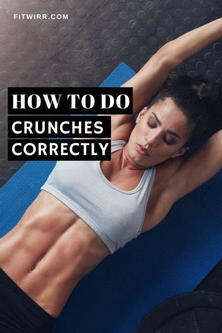 How To Do Crunches Correctly Benefits And Tips Fitwirr