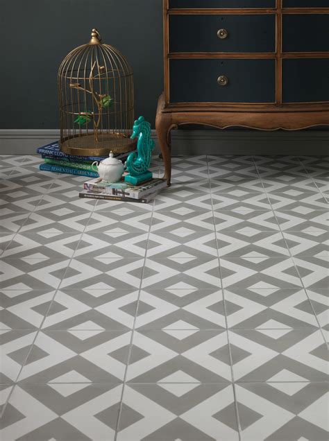 Outlet Modern Harlequin Grey Encaustic Tiles Ca Pietra Encaustic