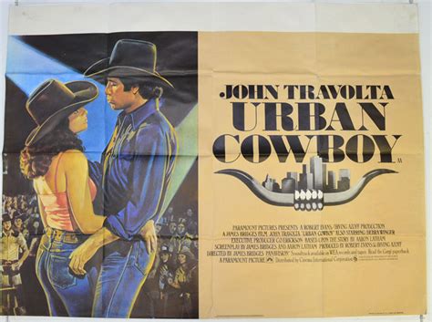 Connect with us on twitter. Urban Cowboy - Original Cinema Movie Poster From ...