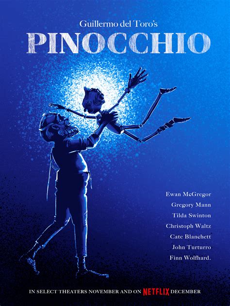 Guillermo Del Toros Pinocchio Mark Levy Art Posterspy