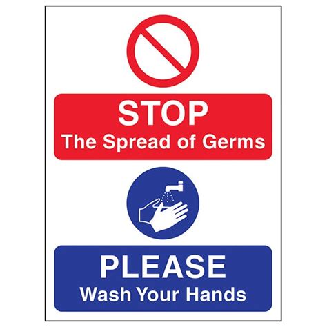 Stop The Spread Of Germs Hygiene Signs Signs Posters And Wallcharts