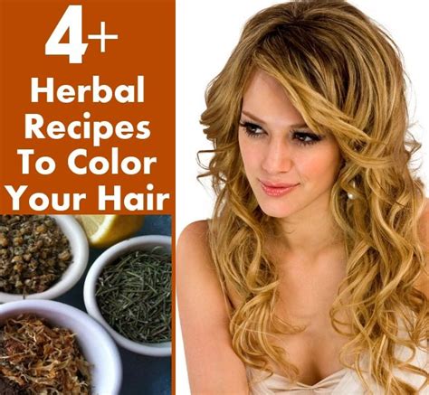 4 Herbal Recipes To Color Your Hair Color Your Hair Herbal Recipes