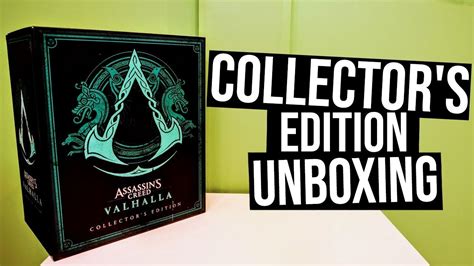 Assassins Creed Valhalla Collectors Edition Eivor Unboxing Youtube