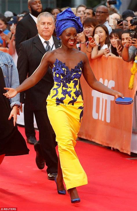 Lupita Nyongo Oozes Royalty In Striking Dress And Jewelry At Tiff