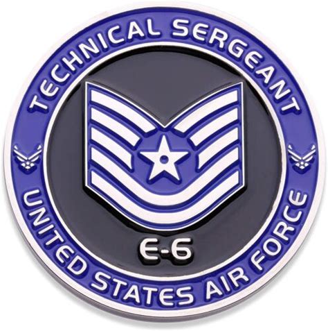 Air Force Technical Sergeant E6 Challenge Coin Ebay