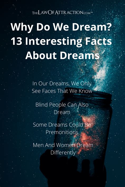 Why Do We Dream 13 Interesting Facts About Dreams Facts About Dreams