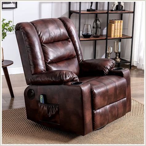 Comhoma Massage Recliner Chair With Speaker Pu Leather Home Theater