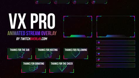 Vx Pro Animated Chroma Twitch Overlay For Streamlabs Obs Ph