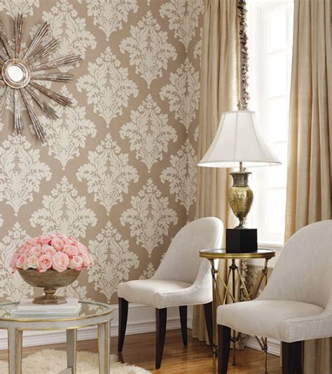 10 Divine Damask Wallpapers For Every Room Artisan Crafted Iron