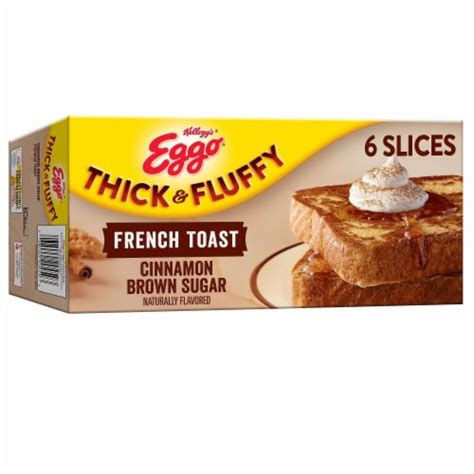Eggo Thick And Fluffy Cinnamon Brown Sugar Frozen French Toast 126 Oz